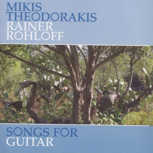 Theodorakis Mikis - Songs For Guitar ryhmässä Externt_Lager / Naxoslager @ Bengans Skivbutik AB (3332994)
