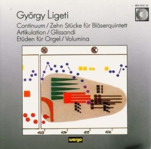 Ligeti György - Continuum 10 Stücke Für Bläserquin ryhmässä CD @ Bengans Skivbutik AB (3335742)