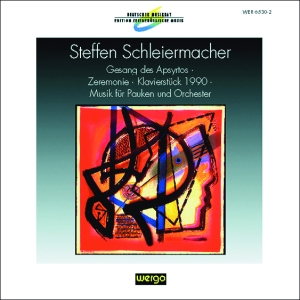Schleiermacher Steffen - Gesang Des Apsyrtos Zeremonie Kla ryhmässä CD @ Bengans Skivbutik AB (3337691)