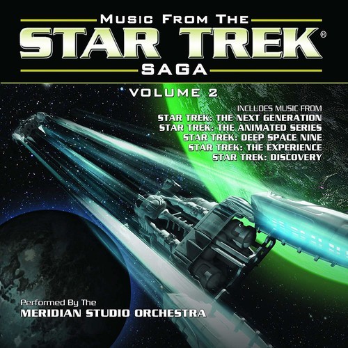 Meridian Studio Orchestra - Music From The Star Trek Saga Volum ryhmässä CD / Film/Musikal @ Bengans Skivbutik AB (3339840)