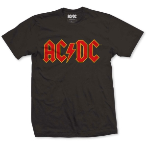 Ac/Dc - Logo Uni Bl   (2XL) ryhmässä MERCHANDISE / T-paita / Heavy Metal @ Bengans Skivbutik AB (3351302)