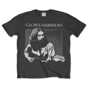 GEORGE HARRISON - UNISEX T-SHIRT: LIVE PORTRAIT ryhmässä Minishops / George Harrison @ Bengans Skivbutik AB (3351462r)
