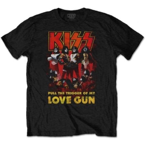 KISS - Men's Tee: Love Gun Glow ryhmässä Minishops / Kiss @ Bengans Skivbutik AB (3351531)