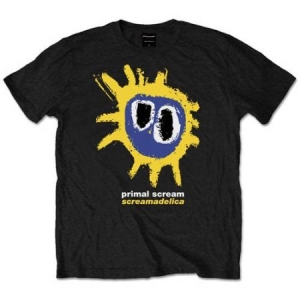 Primal Scream - Men's Tee: Screamadelica Yellow ryhmässä CDON - Exporterade Artiklar_Manuellt / T-shirts_CDON_Exporterade @ Bengans Skivbutik AB (3351577r)