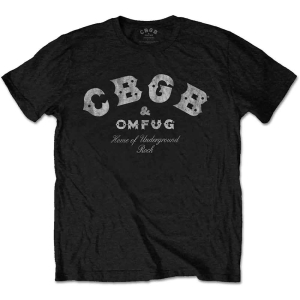Cbgb - Cbgb Classic Logo Uni Bl T-Shirt ryhmässä BW-T-shirts @ Bengans Skivbutik AB (3377641)