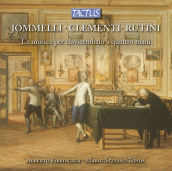 Various - Music For Harpsichord Duet ryhmässä CD @ Bengans Skivbutik AB (3460866)