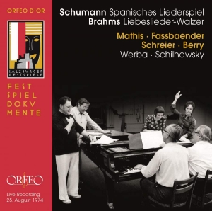 Brahms Johannes Schumann Robert - Lieder ryhmässä CD @ Bengans Skivbutik AB (3465022)