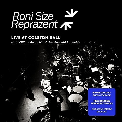 Roni Size Reprazent - Live At Colston Hall (Cd+Dvd) ryhmässä CD / Pop @ Bengans Skivbutik AB (3466521)