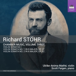 Stöhr Richard - Chamber Music, Vol. 3: Violin Sonat ryhmässä CD @ Bengans Skivbutik AB (3473541)