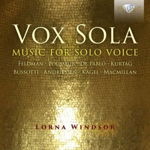 Various Artists - Vox Sola: Music For Solo Voice ryhmässä CD @ Bengans Skivbutik AB (3474119)