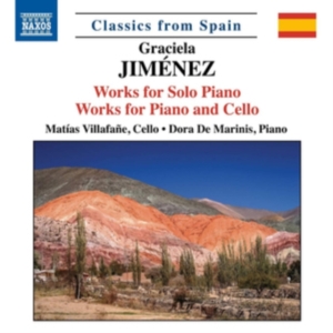 Jiménez Graciela - Works For Solo Piano Works For Pia ryhmässä CD @ Bengans Skivbutik AB (3474133)