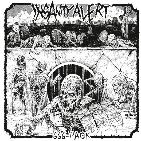 Insanity Alert - 666-Pack ryhmässä CD / Hårdrock/ Heavy metal @ Bengans Skivbutik AB (3485952)
