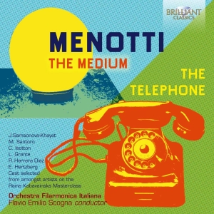Menotti Gian Carlo - The Medium The Telephone ryhmässä CD @ Bengans Skivbutik AB (3487564)