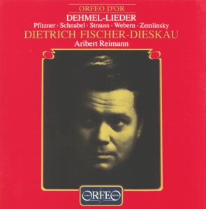 Reger / Strauss / Webern - Dehmel-Lieder ryhmässä CD @ Bengans Skivbutik AB (3489931)