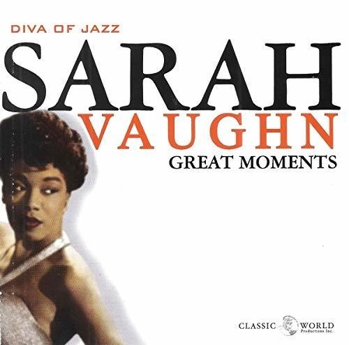 Sarah Vaughan - Great Moments ryhmässä CD / Jazz/Blues @ Bengans Skivbutik AB (3490663)