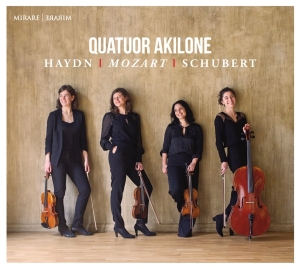 Quatuor Akilone - Haydn Mozart Schubert ryhmässä CD @ Bengans Skivbutik AB (3492838)