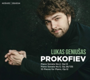 Lukas Geniusas - Prokofiev: Piano Sonatas No. 2 Op. 14 ryhmässä CD @ Bengans Skivbutik AB (3492846)