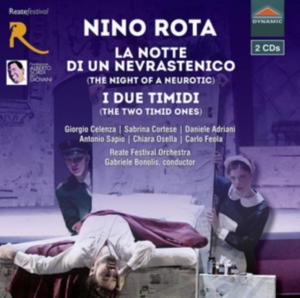 Rota Nino - La Notte Di Un Nevrastenico I Due ryhmässä CD @ Bengans Skivbutik AB (3494729)