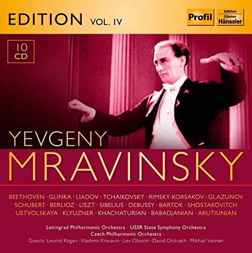 Various - Yevgeny Mravinsky Vol. 4 (10 Cd) ryhmässä CD @ Bengans Skivbutik AB (3494730)