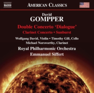 Gompper David - Double Concerto (Dialogue) Clarine ryhmässä CD @ Bengans Skivbutik AB (3494752)