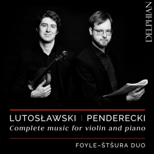 Lutoslawski Witold Penderecki Kr - Complete Music For Violin And Piano ryhmässä CD @ Bengans Skivbutik AB (3496222)