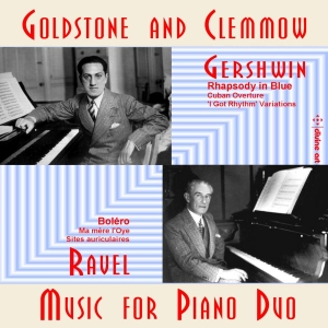 Gershwin George Ravel Maurice - Music For Piano Duo ryhmässä CD @ Bengans Skivbutik AB (3496224)