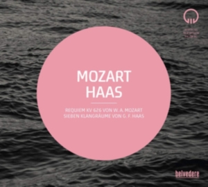 Mozart W A Haas G F - Requiem Klangräume ryhmässä CD @ Bengans Skivbutik AB (3505511)
