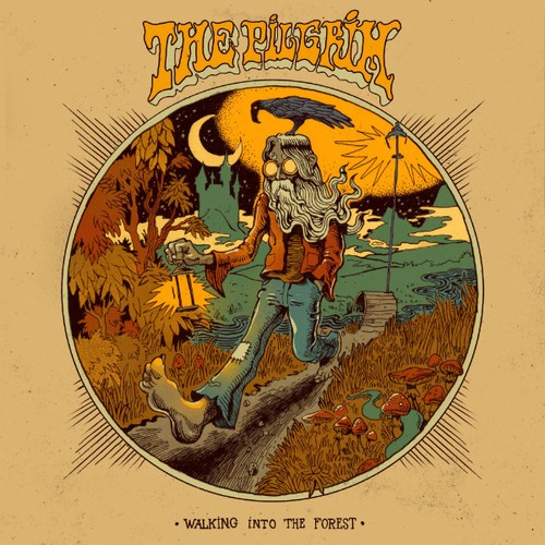 Pilgrim - Walking Into The Forest (Yellow Vin ryhmässä VINYYLI / Rock @ Bengans Skivbutik AB (3510726)