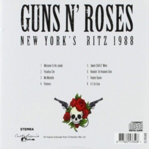 Guns N' Roses - Live At New York's Ritz 1988 ryhmässä VINYYLI @ Bengans Skivbutik AB (3513023)