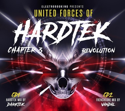 Blandade Artister - United Force Of Hardtek - Chapter 3 ryhmässä CD / Dans/Techno @ Bengans Skivbutik AB (3514963)