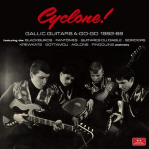 Various Artists - Cyclone! Gallic Guitars A-Go-Go 196 ryhmässä CD @ Bengans Skivbutik AB (3519962)