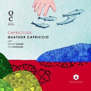 Quatuor Capriccio - Capriccios ryhmässä CD @ Bengans Skivbutik AB (3522525)
