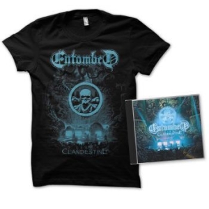 Entombed - Clandestine - Live (Cd+Tst) - Xl ryhmässä CD @ Bengans Skivbutik AB (3522726)