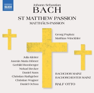 Bach J S - St Matthew Passion (Matthäus-Passio ryhmässä CD @ Bengans Skivbutik AB (3527978)