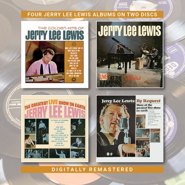 Lewis Jerry Lee - Golden Hits/At The Star Club + 2 ryhmässä CD / Myydyimmät @ Bengans Skivbutik AB (3530718)