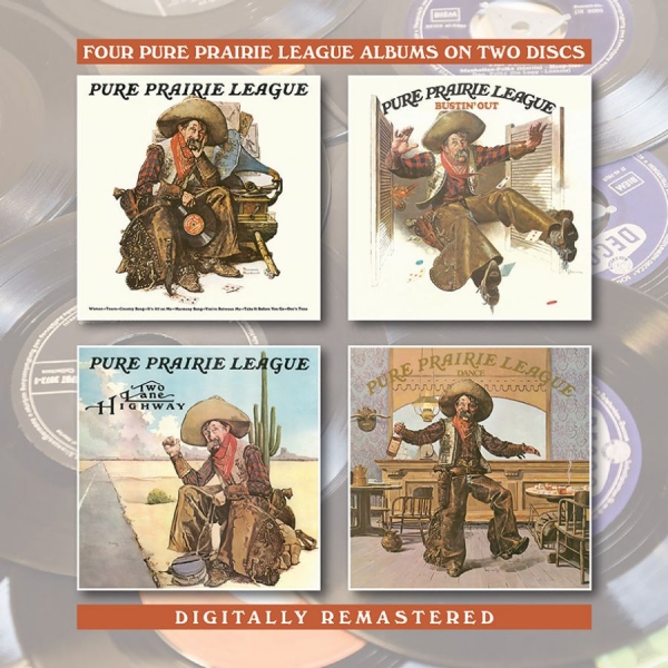 Pure Prairie League - P.P.L./Bustin' Out/Two Lane Highway ryhmässä CD / Myydyimmät @ Bengans Skivbutik AB (3530719)