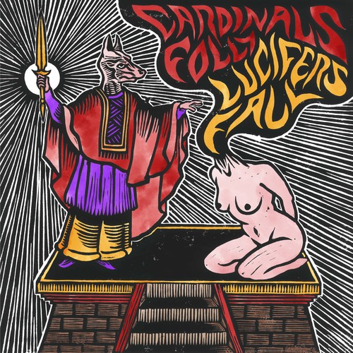 Cardinals Folly / Lucifer's Fall - Split (Vinyl) ryhmässä VINYYLI / Hårdrock/ Heavy metal @ Bengans Skivbutik AB (3530927)