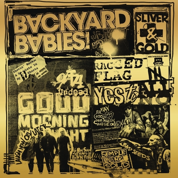 Backyard Babies - Sliver And Gold ryhmässä VINYYLI / Rock @ Bengans Skivbutik AB (3531145)
