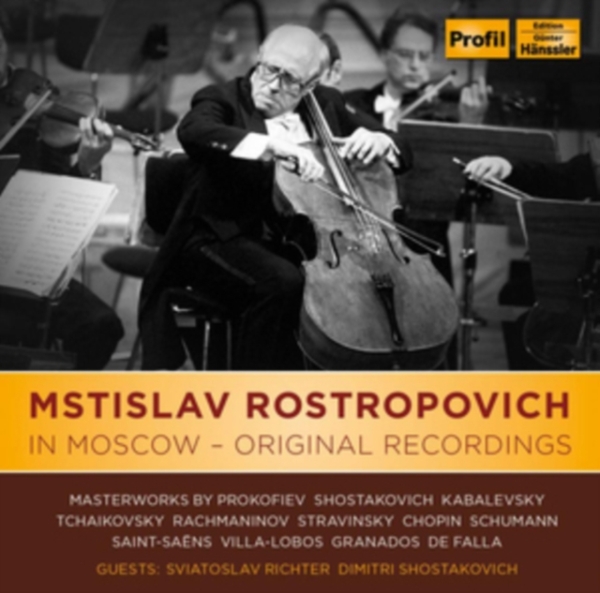 Various - Mstislav Rostropovich In Moscow - O ryhmässä CD / Myydyimmät @ Bengans Skivbutik AB (3532518)