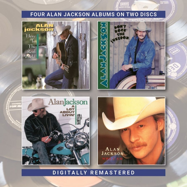 Jackson Alan - Here In The Real World/Don't Rock.. ryhmässä CD / Country @ Bengans Skivbutik AB (3542545)