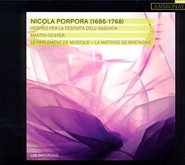 Porpora - Vespro Per La Festivita ryhmässä CD / Klassiskt @ Bengans Skivbutik AB (3552084)