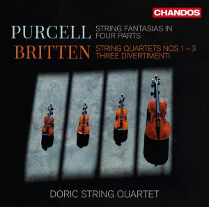 Britten Benjamin Purcell Henry - String Quartets Nos. 1-3 Fantasias ryhmässä CD / Klassiskt @ Bengans Skivbutik AB (3552095)