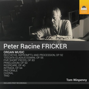 Fricker Peter Racine - Organ Music ryhmässä CD @ Bengans Skivbutik AB (3552134)