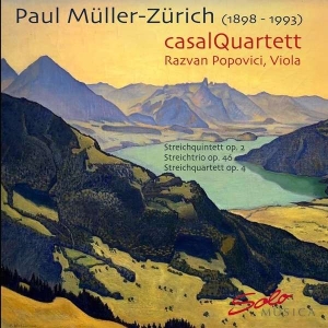 Müller-Zürich Paul - String Quintet, String Quartet, Str ryhmässä CD @ Bengans Skivbutik AB (3566077)