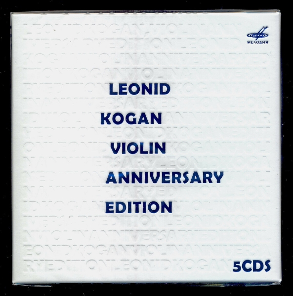 Various - Leonid Kogan. Anniversary Edition ( ryhmässä CD @ Bengans Skivbutik AB (3566092)