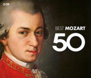 Various Artists - 50 Best Mozart ryhmässä CD @ Bengans Skivbutik AB (3566169)
