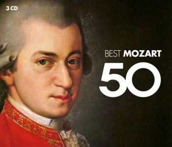 Various Artists - 50 Best Mozart ryhmässä CD / Klassiskt @ Bengans Skivbutik AB (3566169)