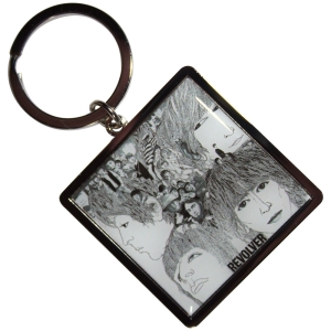 Beatles - Revolver Album Photo Print Keychain ryhmässä Minishops / Beatles @ Bengans Skivbutik AB (3567422)