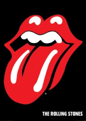 Rolling Stones - Rolling Stones (Lips) 91,5 x 61 cm ryhmässä Minishops / Rolling Stones @ Bengans Skivbutik AB (3577364)