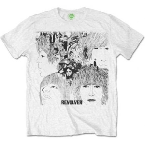 The beatles - Men's Tee: Revolver Album  -   ryhmässä Minishops / Beatles @ Bengans Skivbutik AB (3595897)